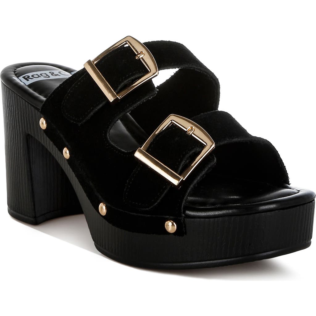 RAG & CO RAG & CO ZOANE STUD SLIDE SANDAL
