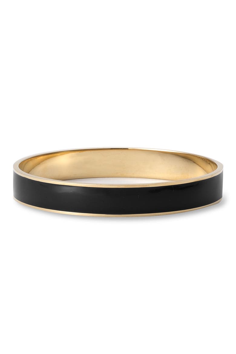 'idiom - an ace up your sleeve' bangle, Main, color, BLACK
