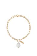 Murkani Aphrodite Goddess Pearl Drop Bracelet Small