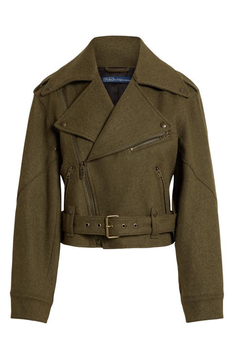 Wool Moto Jacket