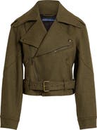 Polo Ralph Lauren Wool Moto Jacket