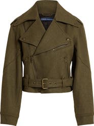 Polo Ralph Lauren Wool Moto Jacket