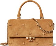 Tory Burch Mini Bunny Knot Suede Handbag