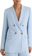 Reiss Magda Double Breasted Blazer