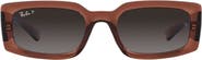 Ray-Ban Kiliane 54mm Gradient Polarized Rectangular Sunglasses