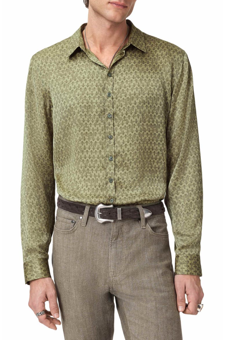 Bucks Button-Up Shirt, Main, color, TWINE