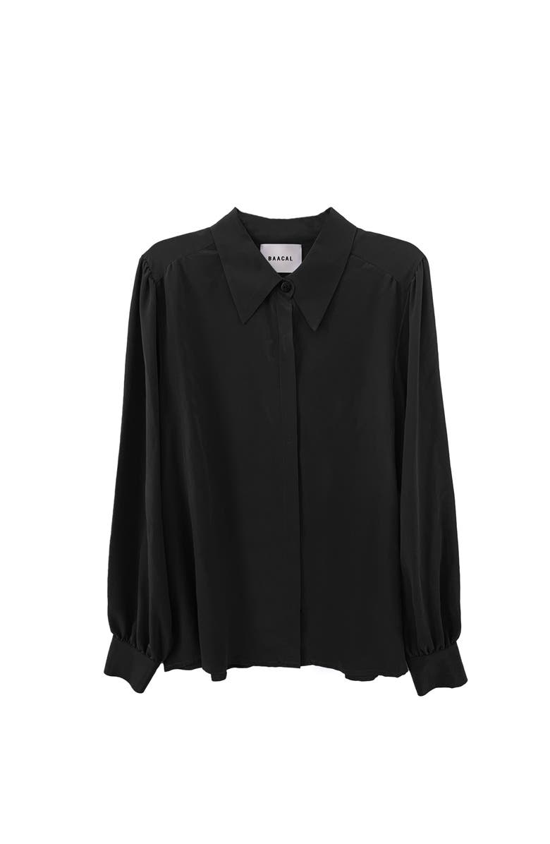 BAACAL Sigourney Blouse, Main, color, Black