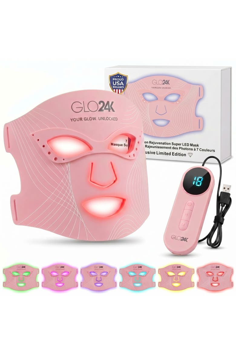 Photon Rejuvenation Super Mask  (Limited Edition Pink), Main, color, PINK