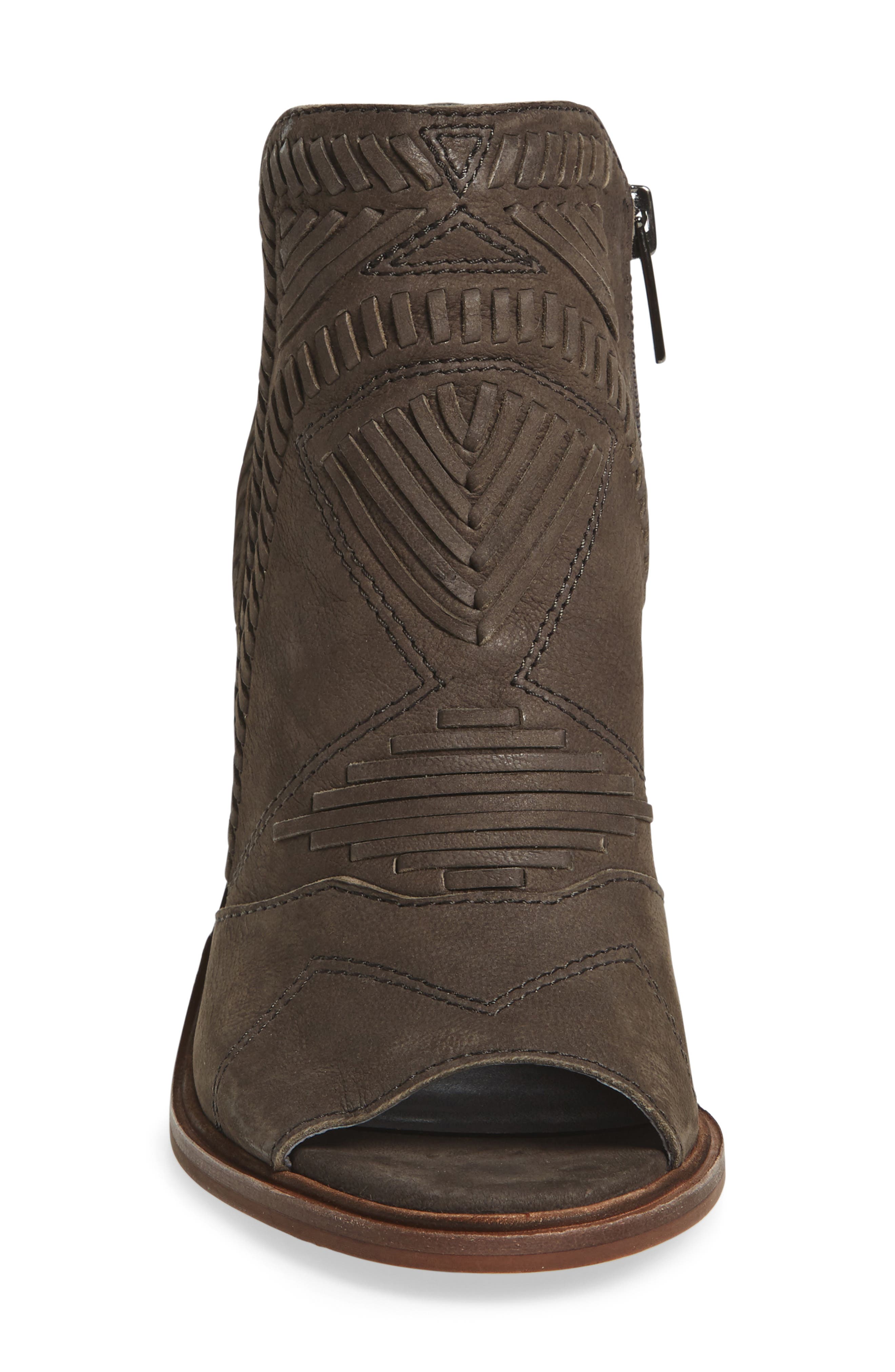 Karinta Block Heel Bootie, Alternate, color, GREYSTONE