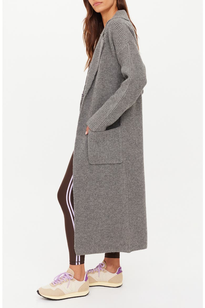 Oli Knit Wool Cardigan Coat, Alternate, color, GREY