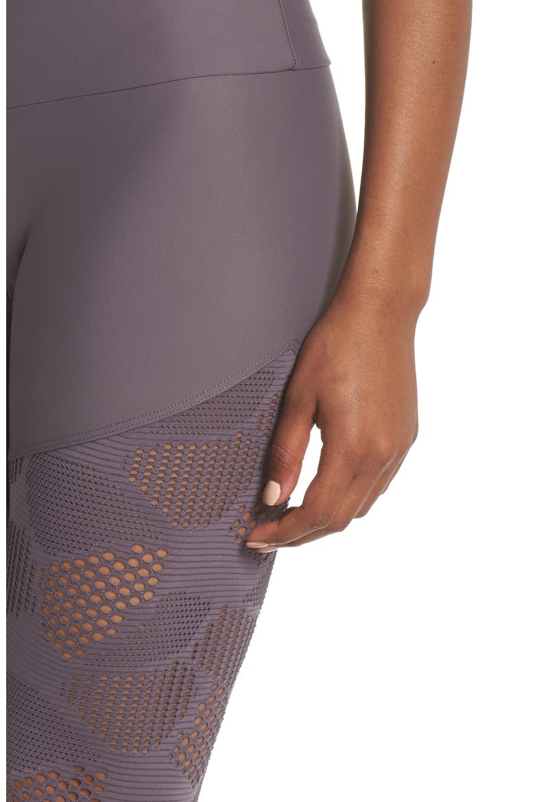 Half/Half 2.0 Leggings, Alternate, color, GRAPHITE HONEYCOMB
