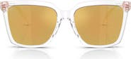 Michael Kors Menaggio 53mm Polarized Square Sunglasses