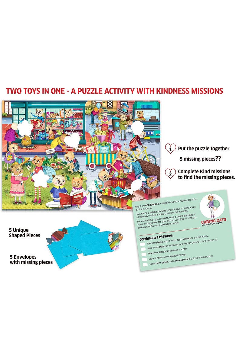 Chalk & Chuckles Caring Cats, Alternate, color, NO COLOR