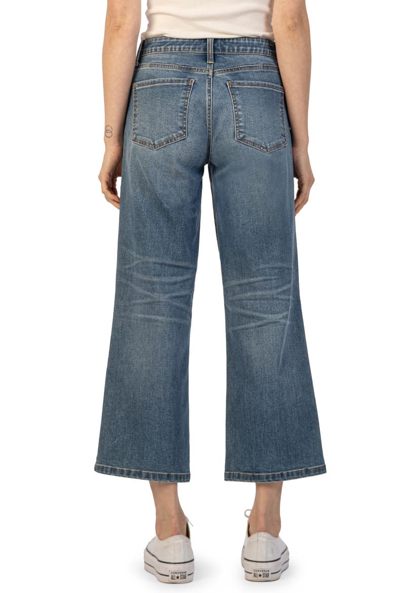 High Waist Ankle Wide Leg Jeans, Alternate, color, EXPEDITED W/ MED