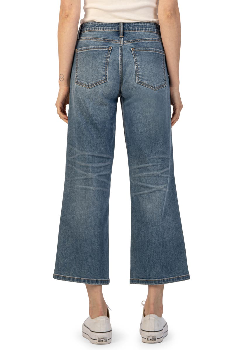 KUT from the Kloth High Waist Ankle Wide Leg Jeans, Alternate, color, 