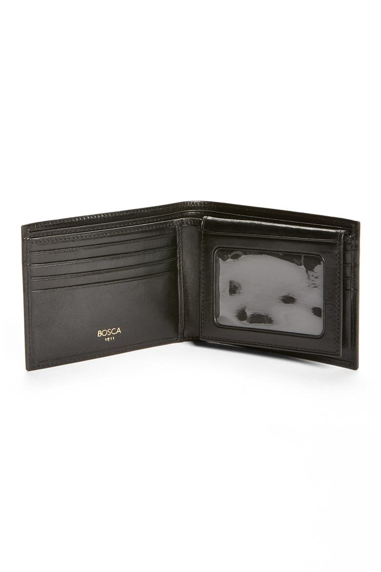 ID Passcase Wallet, Alternate, color, BLACK