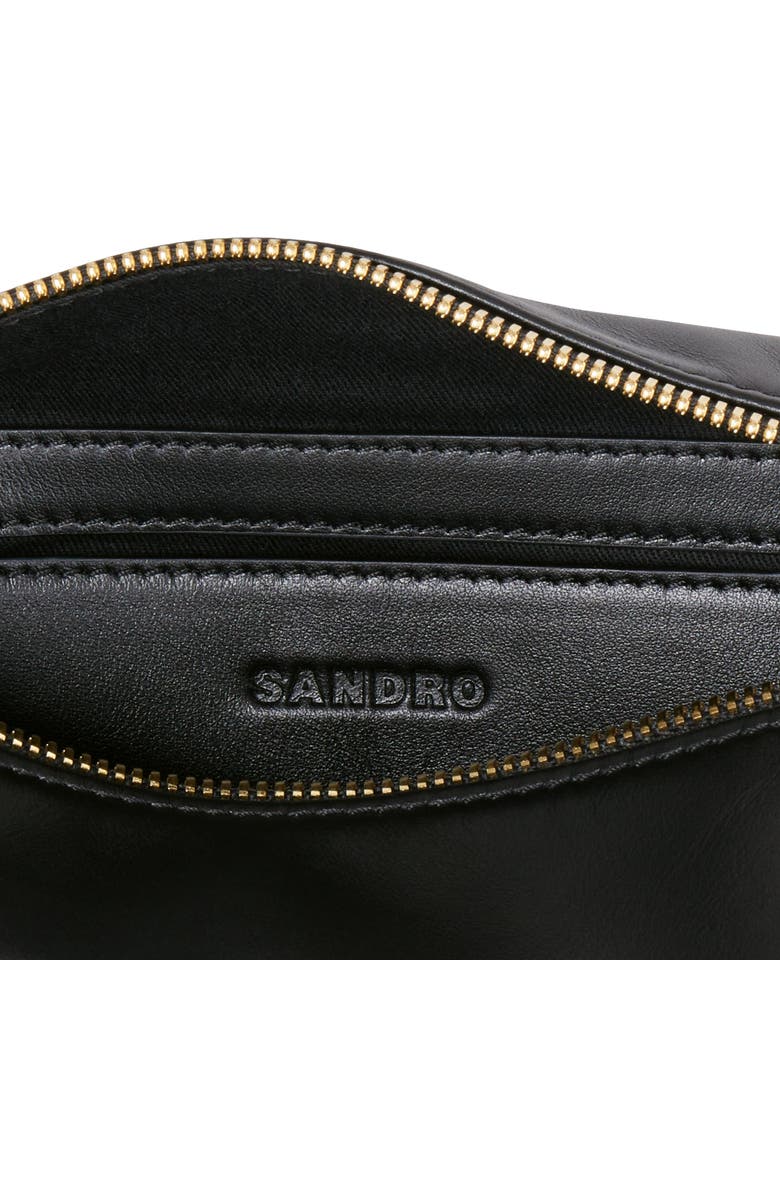 SANDRO Leather bag, Alternate, color,