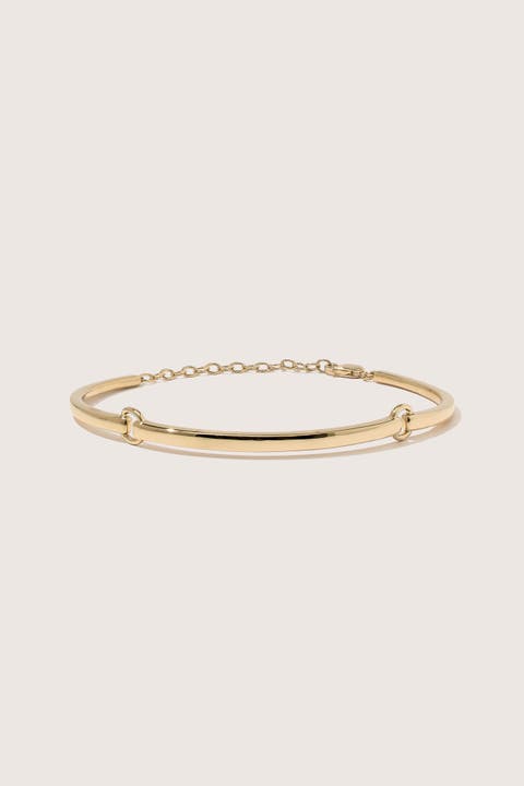 14kt Gold Vermeil  Affina Bond Bracelet
