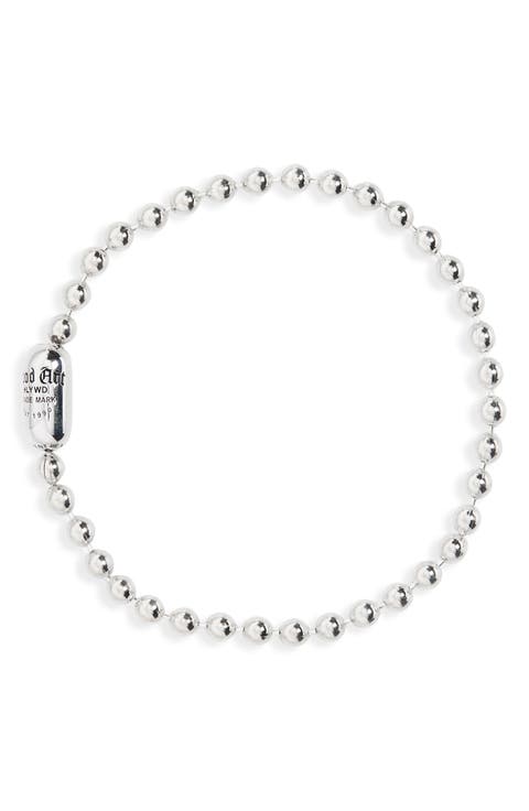 Men's Logo Pop Lock Ball Chain Bracelet