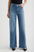 FRAME Long Le Slim Palazzo High Waist Wide Leg Jeans
