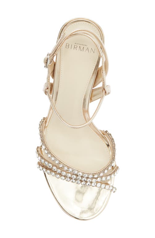 Alexandre Birman Caged Ankle Strap Sandal In Multi