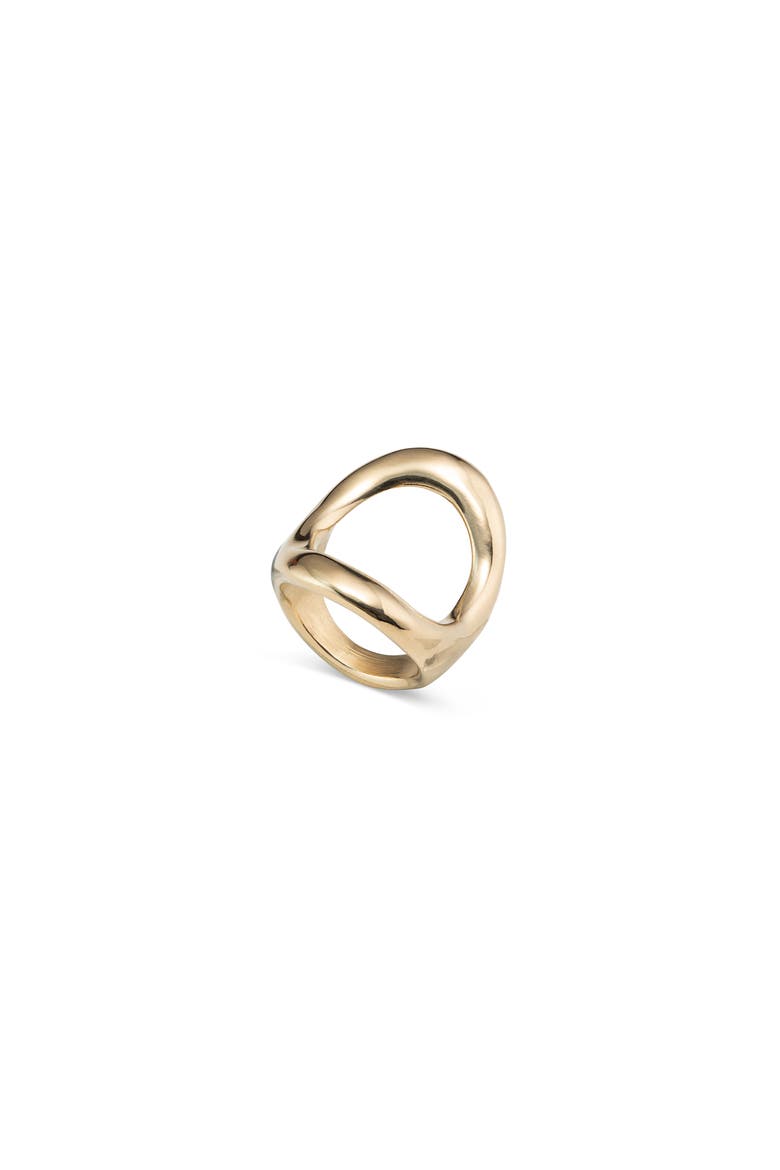 Open Oval Ring, Main, color, Gold