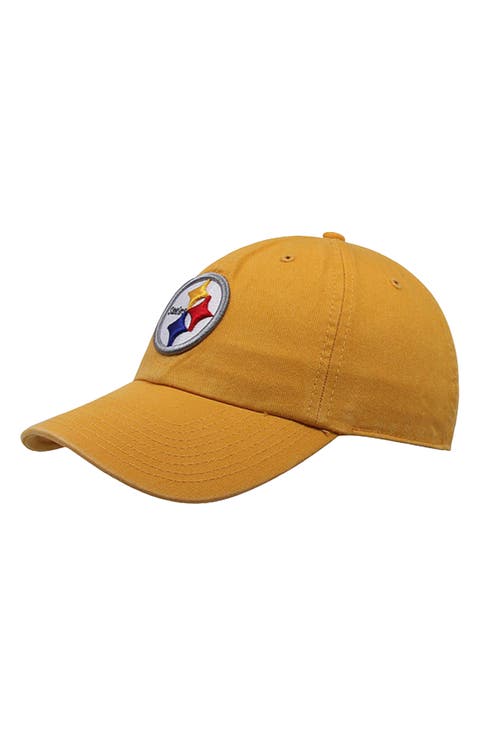 Mens Pittsburgh Steelers '47 Brand Gold Cleanup Adjustable Hat