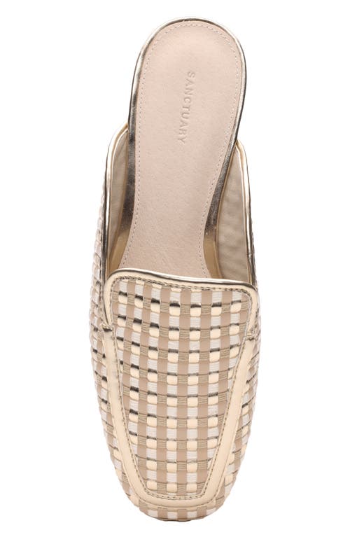 Sanctuary Big Thing Metallic Mule