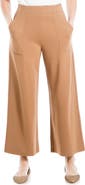 MAX STUDIO Ponte Crop Wide Leg Pull-On Pants