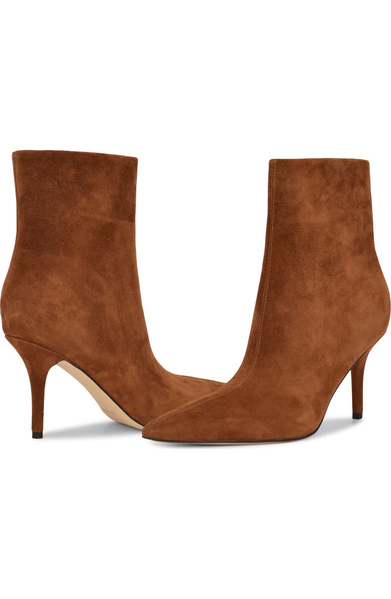 Nine West Ohmy Pointed Toe Bootie, Alternate, color, Medium Natural