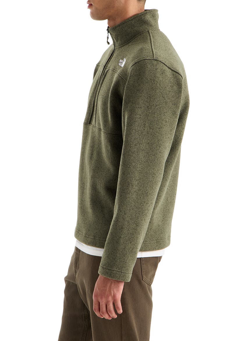 Gordon Lyons Half Zip Fleece Pullover, Alternate, color, NEW TAUPE GREEN HEATHER