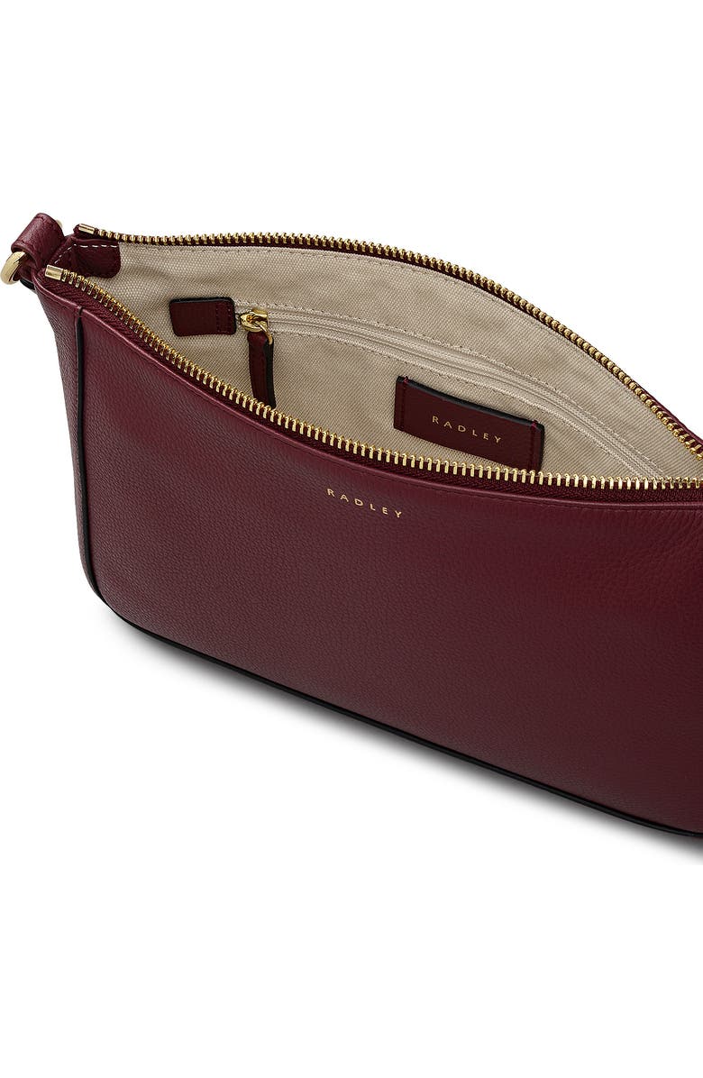 Radley Kew Way Small Ziptop Crossbody Bag, Alternate, color, Merlot
