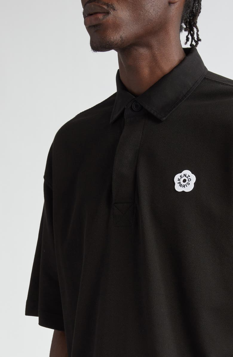 KENZO Boke Flower 2.0 Relaxed Fit Cotton Piqué Polo, Alternate, color,