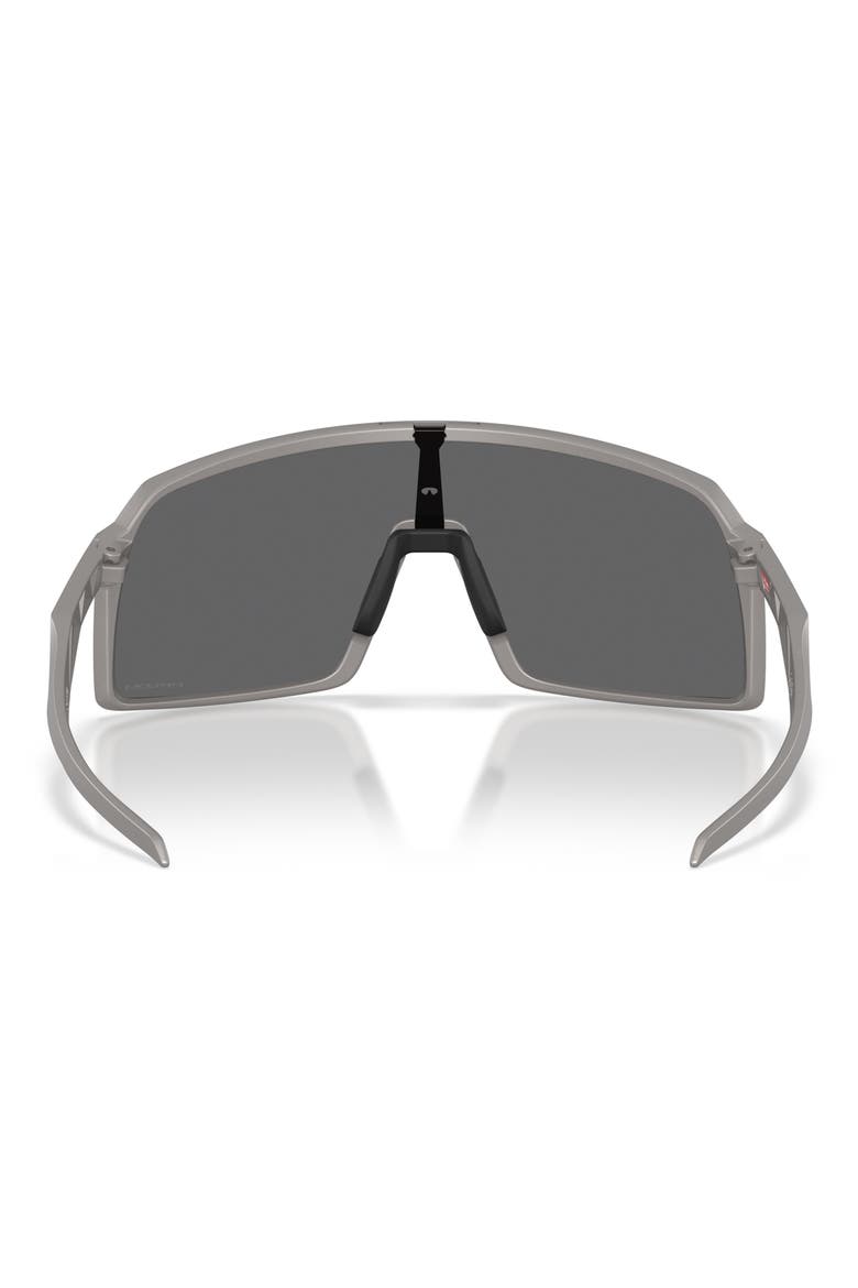 Sutro 37mm Rectangle Shield Sunglasses, Alternate, color, TITANIUM / PRIZM BLACK
