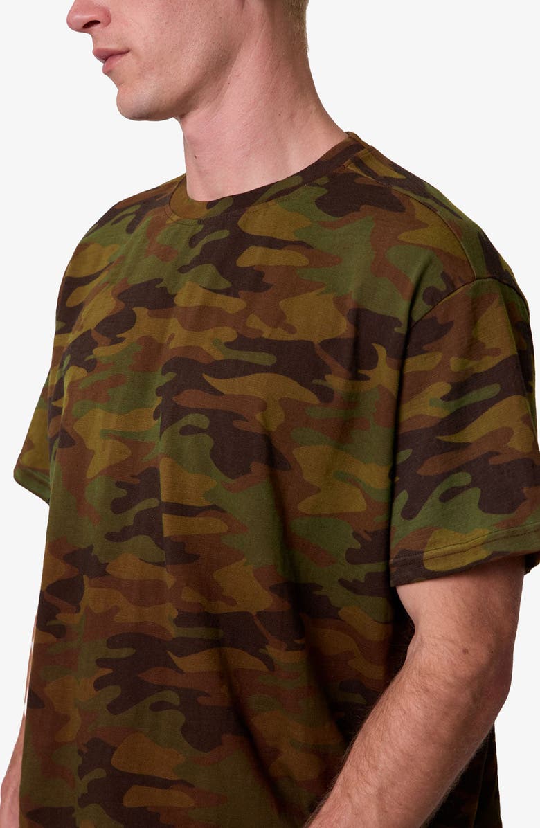 mnml Camo Print Slub T-Shirt, Alternate, color, Camo