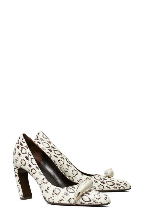 Tory Burch Pierced Xl Pump In White