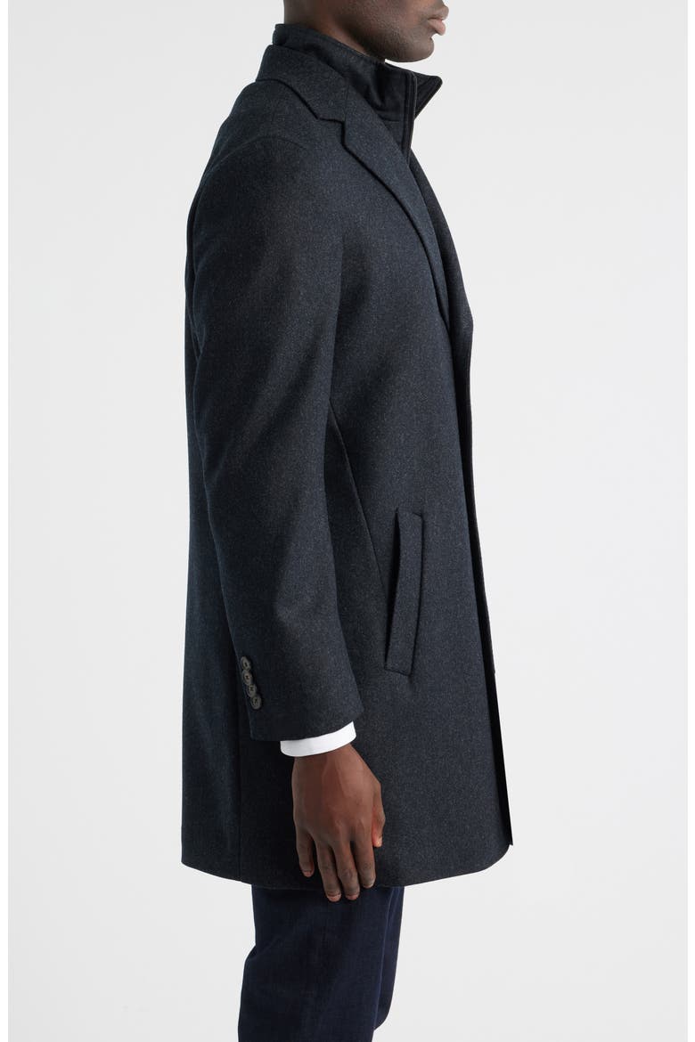 Delroy Wool Topcoat, Alternate, color, CHARCOAL