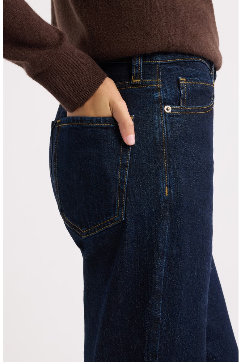 High Waist Straight Leg Jeans, Alternate, color, BROADWAY WASH