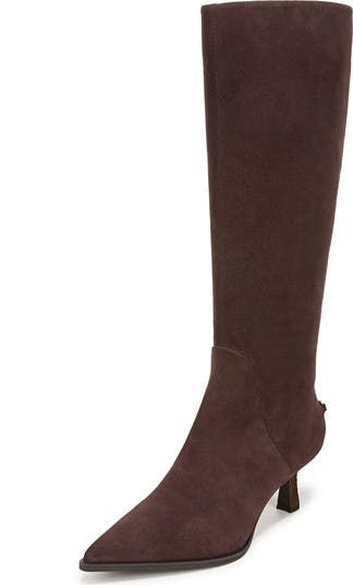 Yulia Pointy Toe Knee High Boot