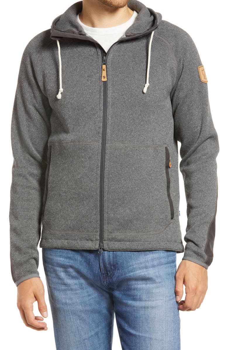 Fjällräven Fleece Hoodie, Alternate, color,