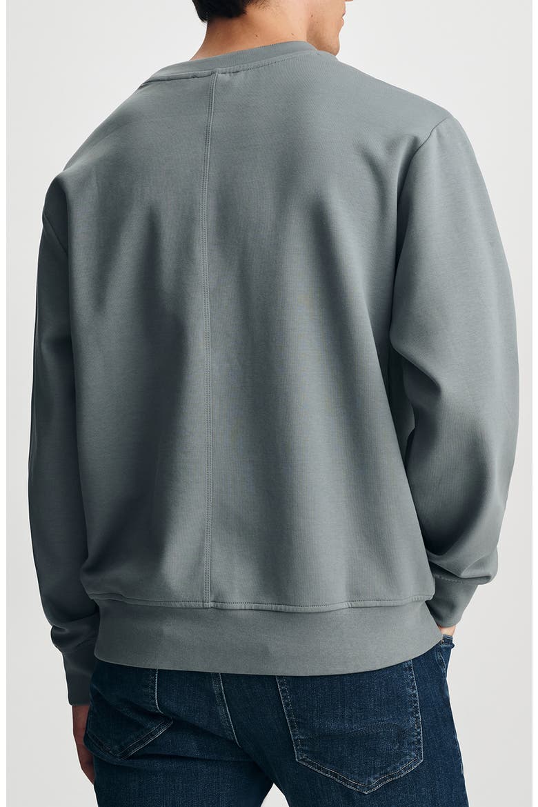 Cotton Blend Sweatshirt, Alternate, color, STORMY WEATHER