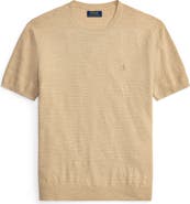 Polo Ralph Lauren Textured Seed Stitch Cotton & Linen Sweater