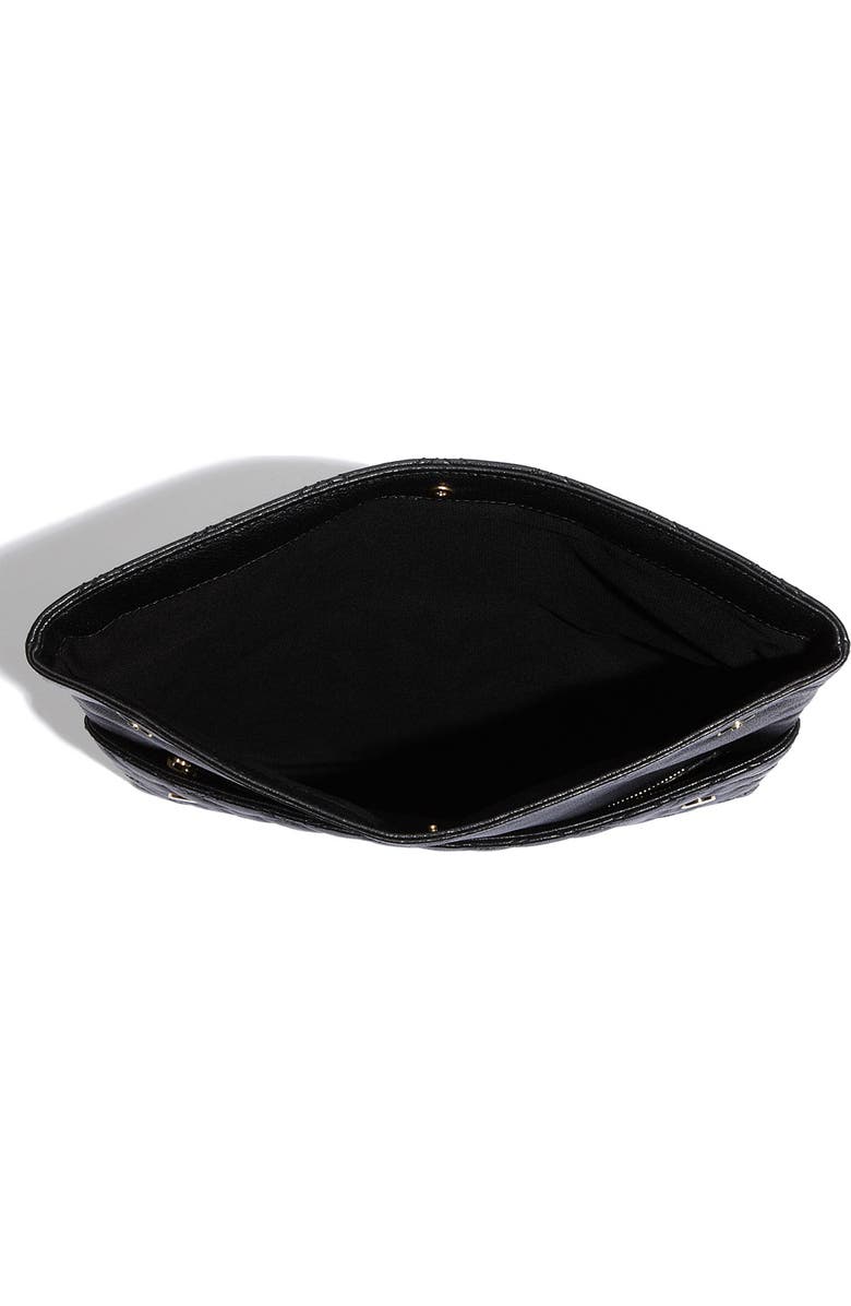 Marc Jacobs 'Large Eugenie' Quilted Leather Clutch, Alternate, color,