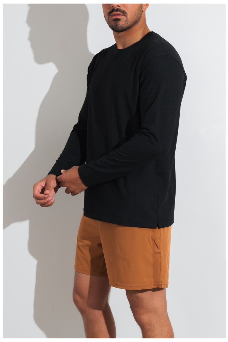 Motive Long Sleeve Tee, Alternate, color, Midnight