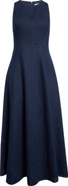 Eleventy Sleeveless Linen Dress