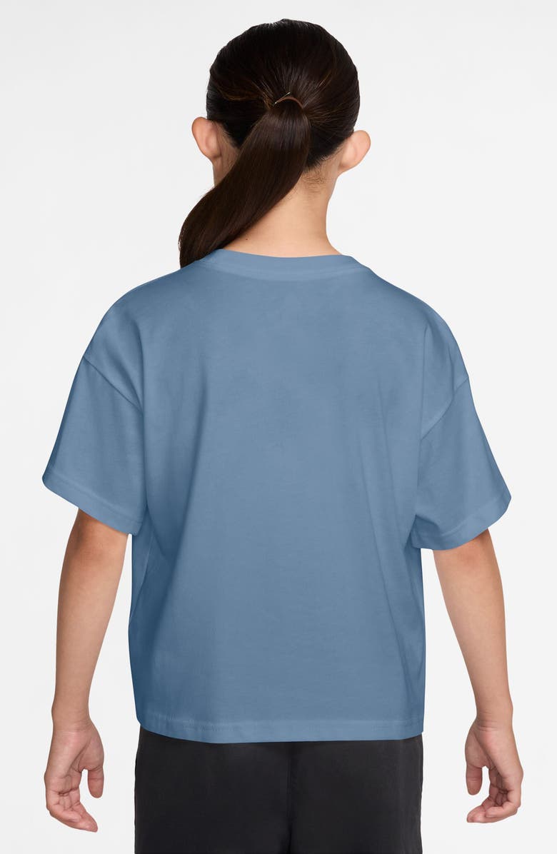 Nike Kids' Bear Graphic Cotton T-Shirt, Alternate, color, Work Blue