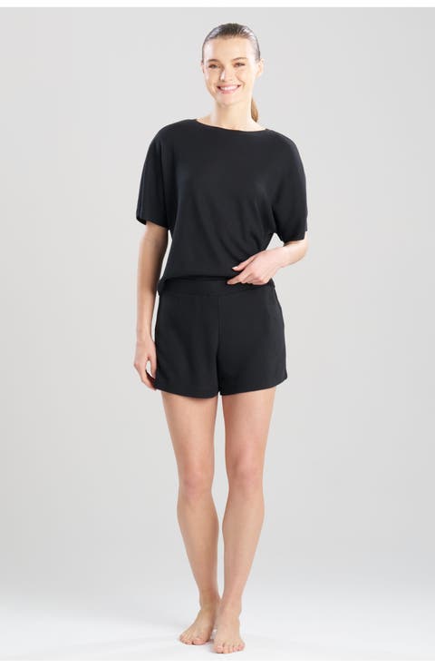 Mila Waffle Everywhere Drawstring Shorts