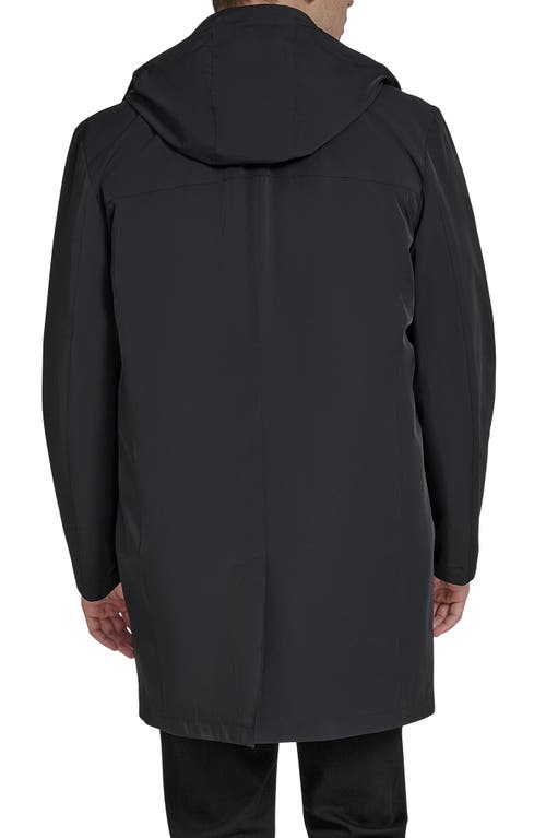 Cole Haan 3-in-1 Hooded Mackintosh In Black