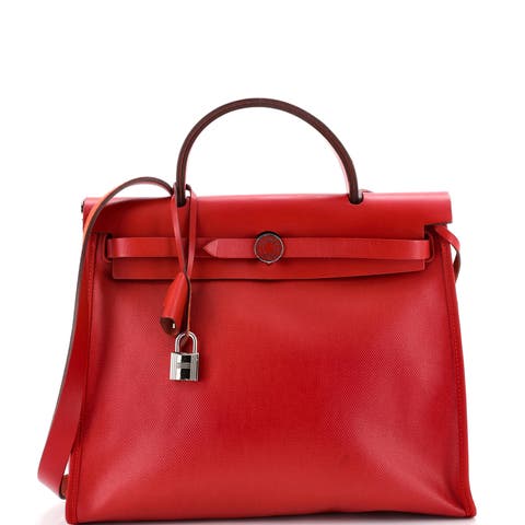 Herbag Zip Berline Vache Canvas and Leather 31