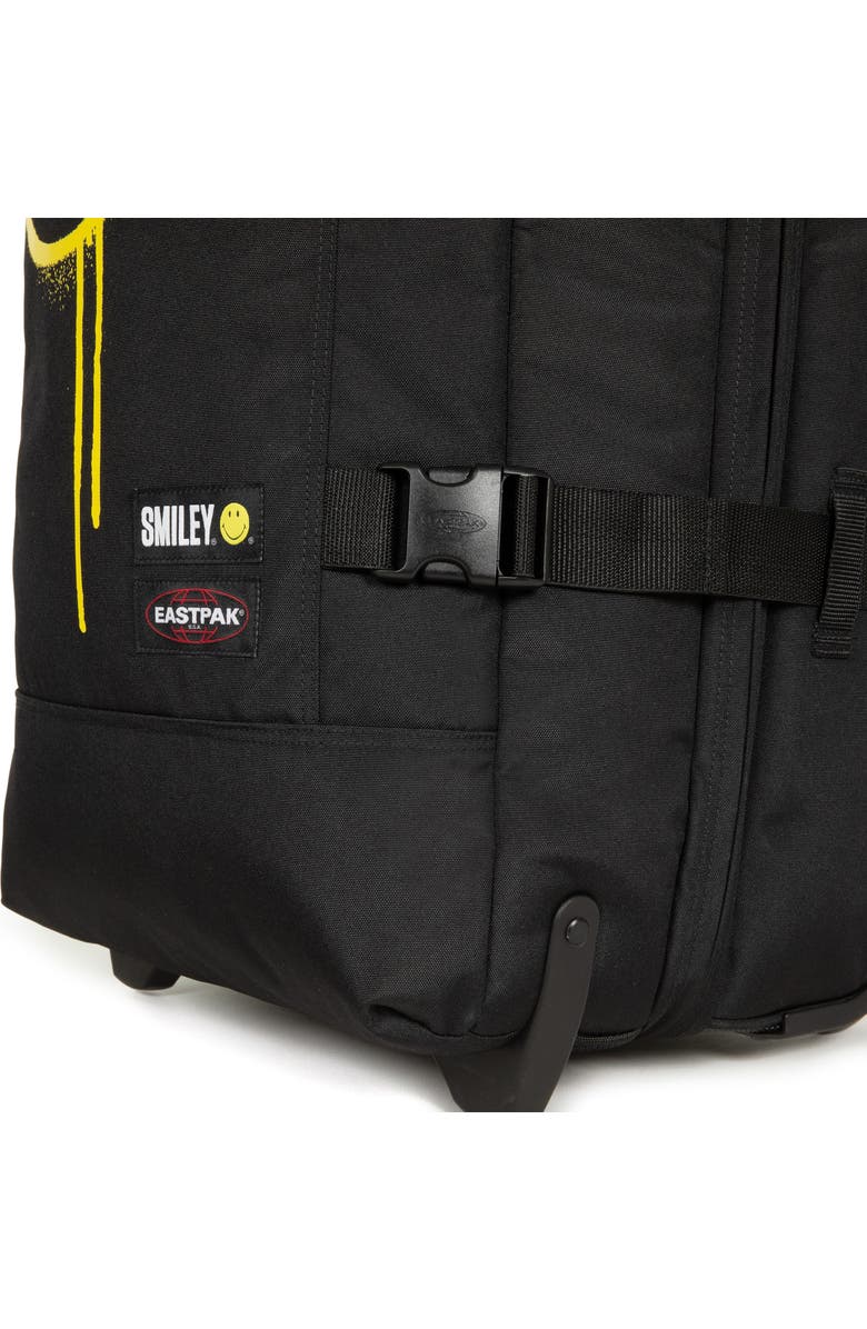Eastpak Smiley<sup>®</sup> x Eastpak Medium Tranverz 25-Inch Wheeled Travel Case, Alternate, color,